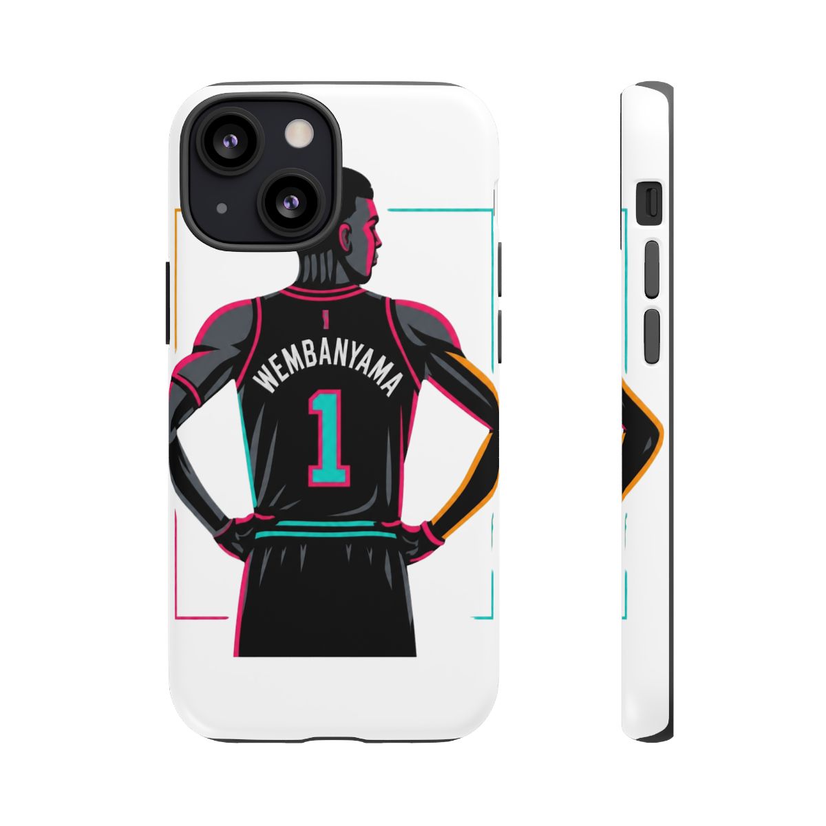 Victor Wembanyama Phone Case - alternate angle 5, merchandise