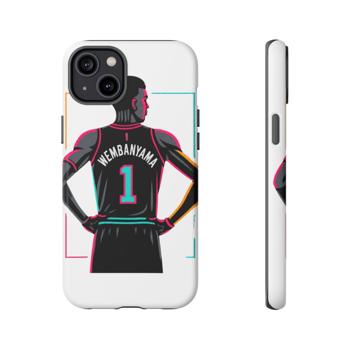 Victor Wembanyama Phone Case - alternate angle 1, merchandise