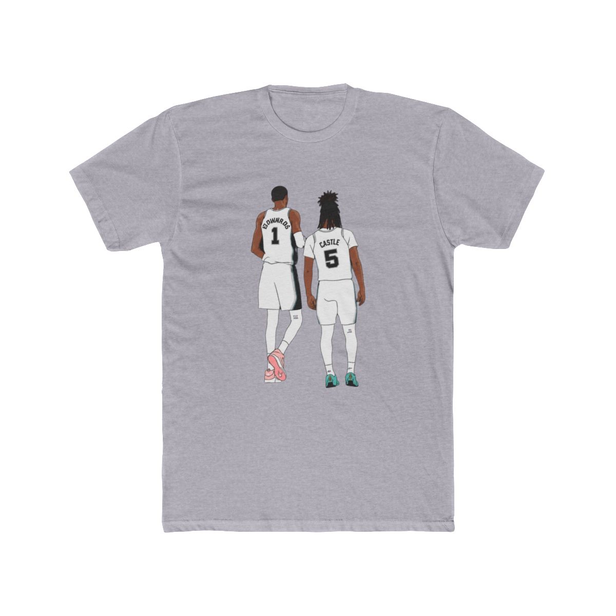Stephon Castle and Victor Wembanyama T Shirt - alternate angle 5, merchandise