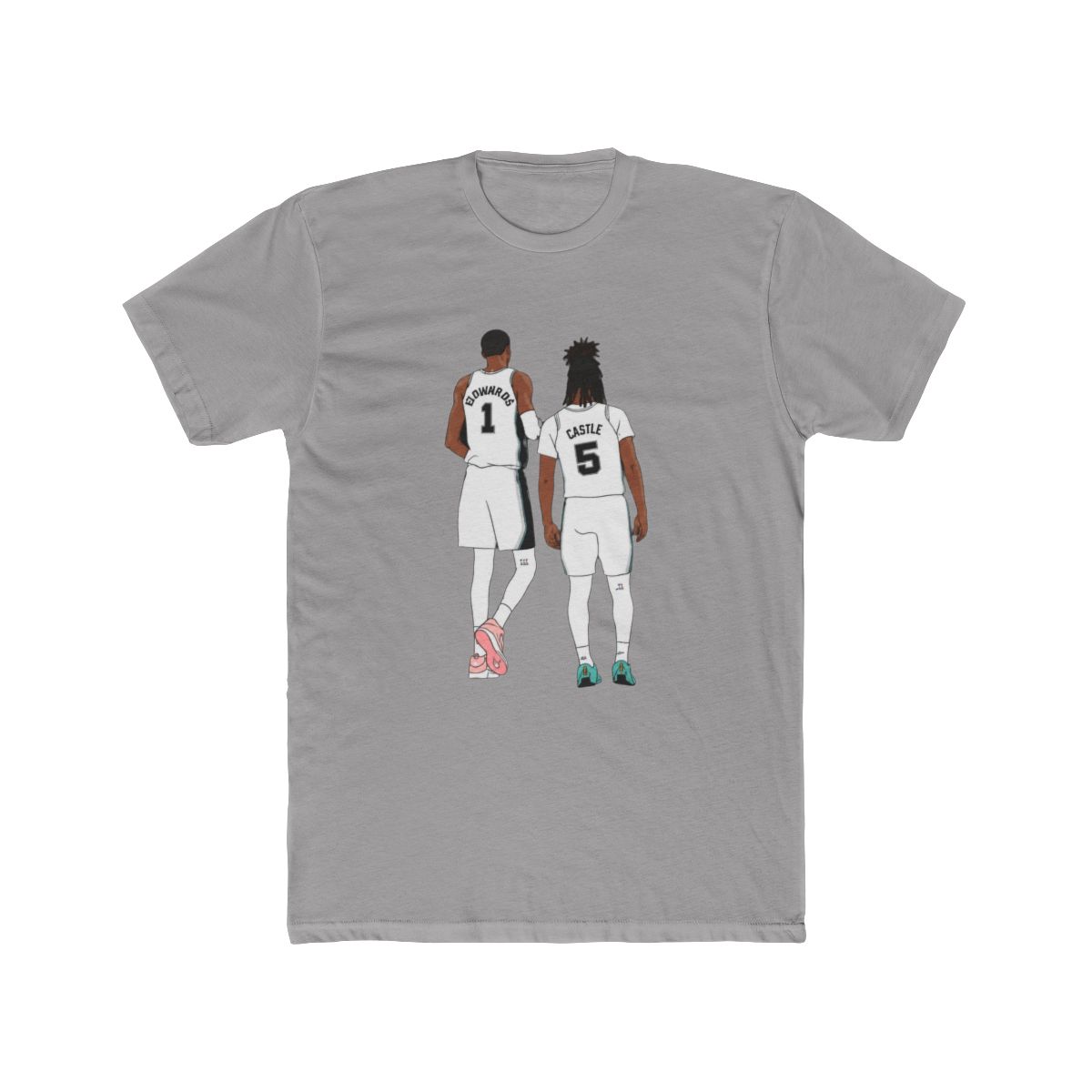 Stephon Castle and Victor Wembanyama T Shirt - alternate angle 3, merchandise