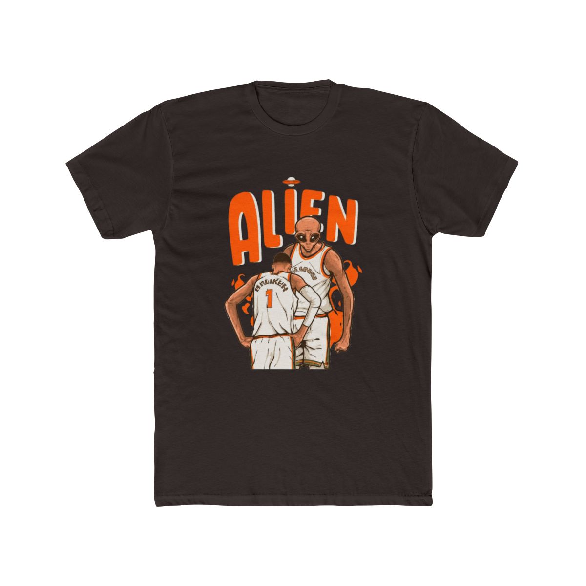 Victor Wembanyama Alien Cartoon T Shirt - alternate angle 4, merchandise