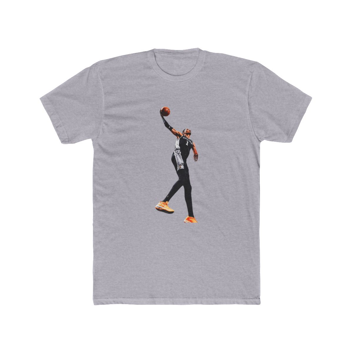 Victor Wembanyama Basketball, San Antonio Basketball T Shirt - alternate angle 4, merchandise
