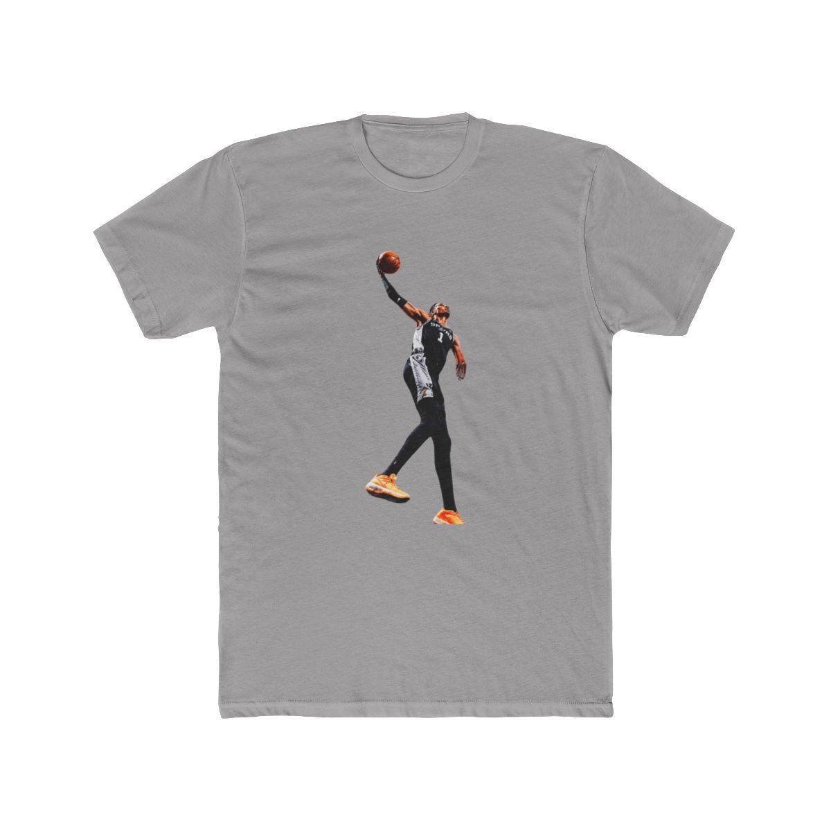 Victor Wembanyama Basketball, San Antonio Basketball T Shirt - alternate angle 2, merchandise