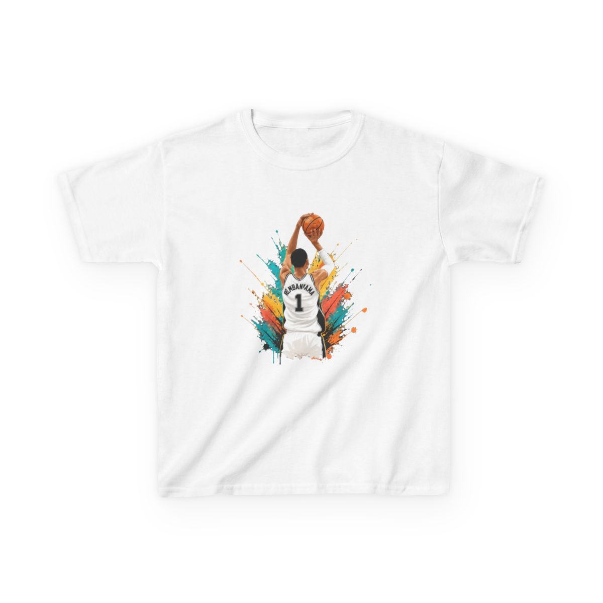 Victor Wembanyama Spurs Kids T-Shirt