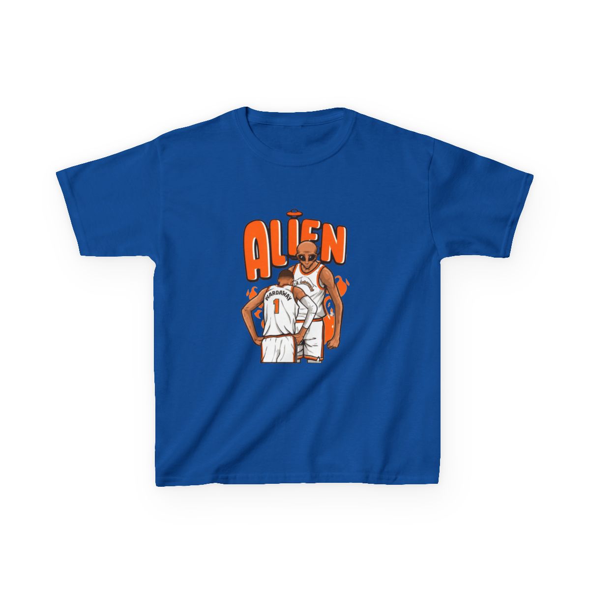 Victor Wembanyama Alien Cartoon Kids T-Shirt