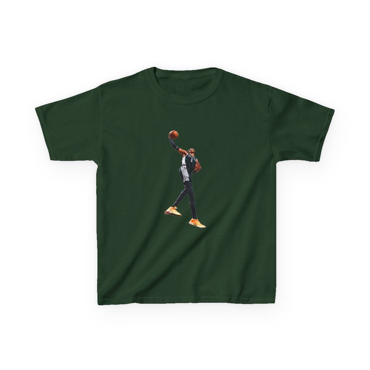 Victor Wembanyama Basketball, San Antonio Basketball Kids T-Shirt - alternate angle 4, merchandise