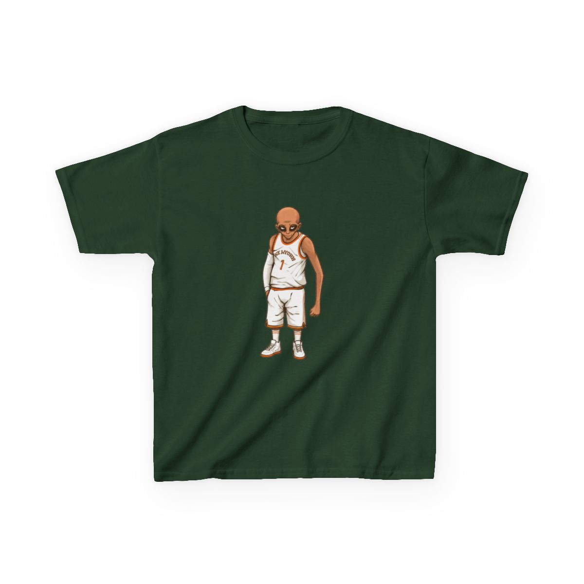 Victor Wembanyama Alien Celebration Kids T-Shirt - Official T-Shirts merchandise