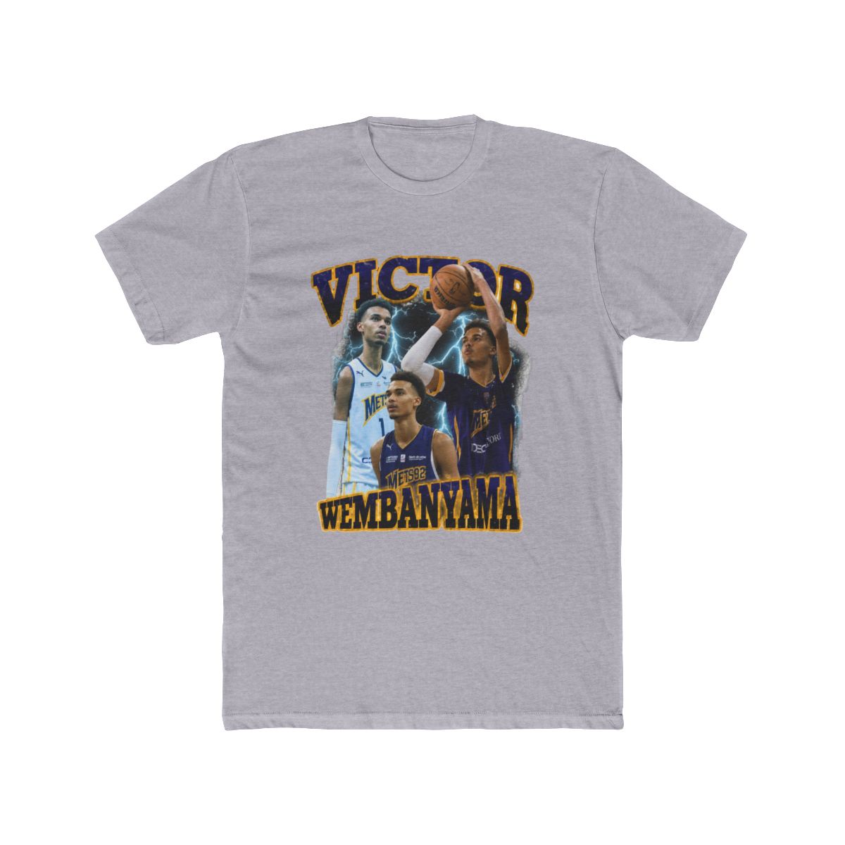 Victor Wembanyama Bootleg90'S Tshirt - alternate angle 4, merchandise