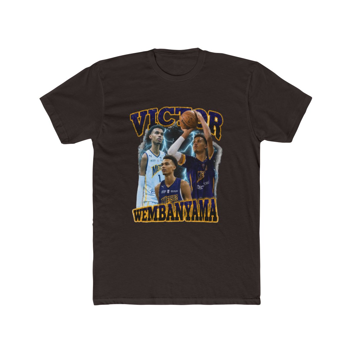 Victor Wembanyama Bootleg90'S Tshirt - alternate angle 3, merchandise