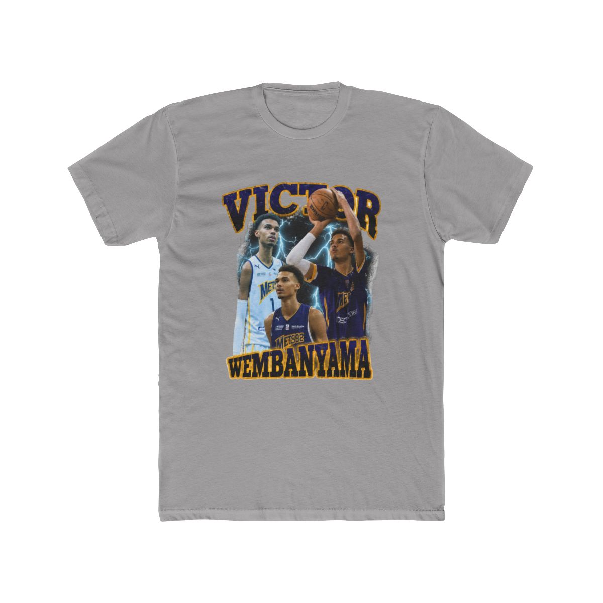 Victor Wembanyama Bootleg90'S Tshirt - alternate angle 2, merchandise