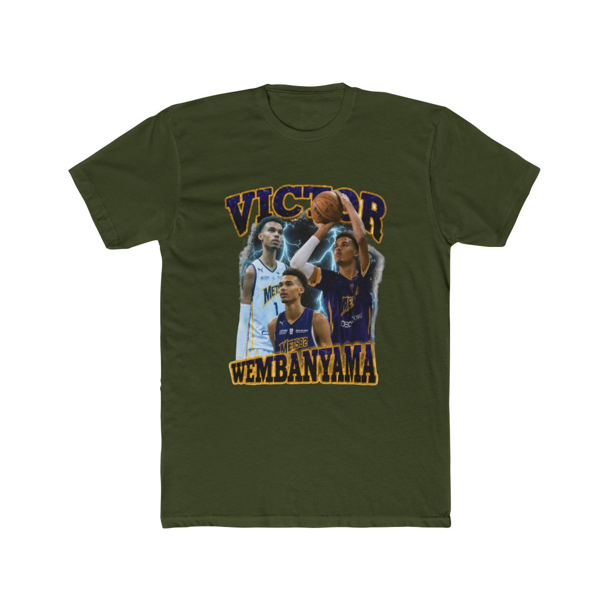 Victor Wembanyama Bootleg90'S Tshirt - alternate angle 5, merchandise