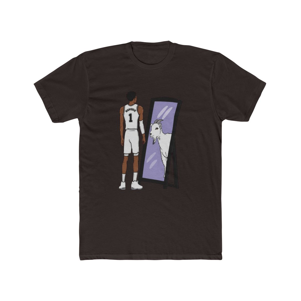 Victor Wembanyama Mirror Goat T Shirt - alternate angle 4, merchandise