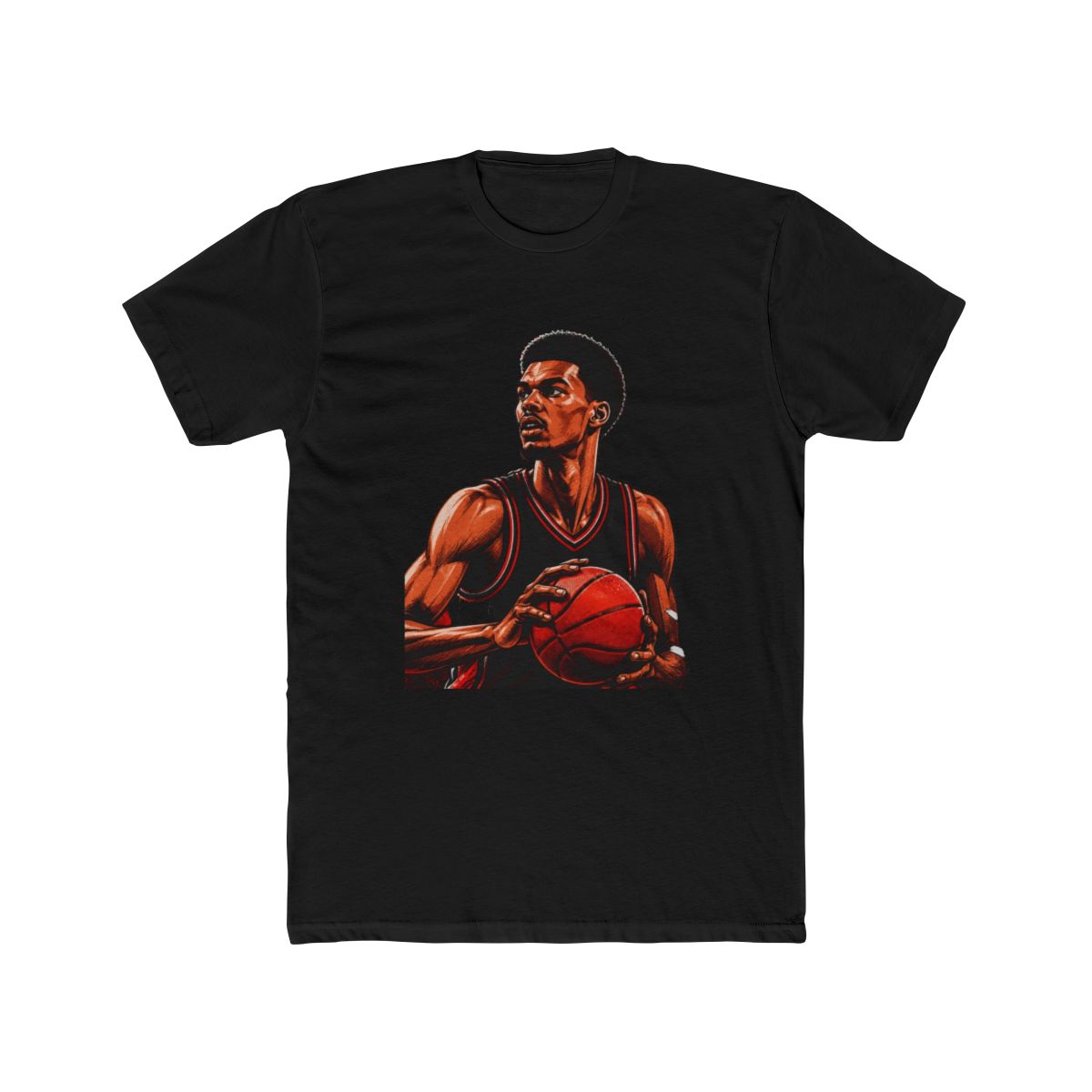 Victor Wembanyama Portrait T Shirt - alternate angle 3, merchandise