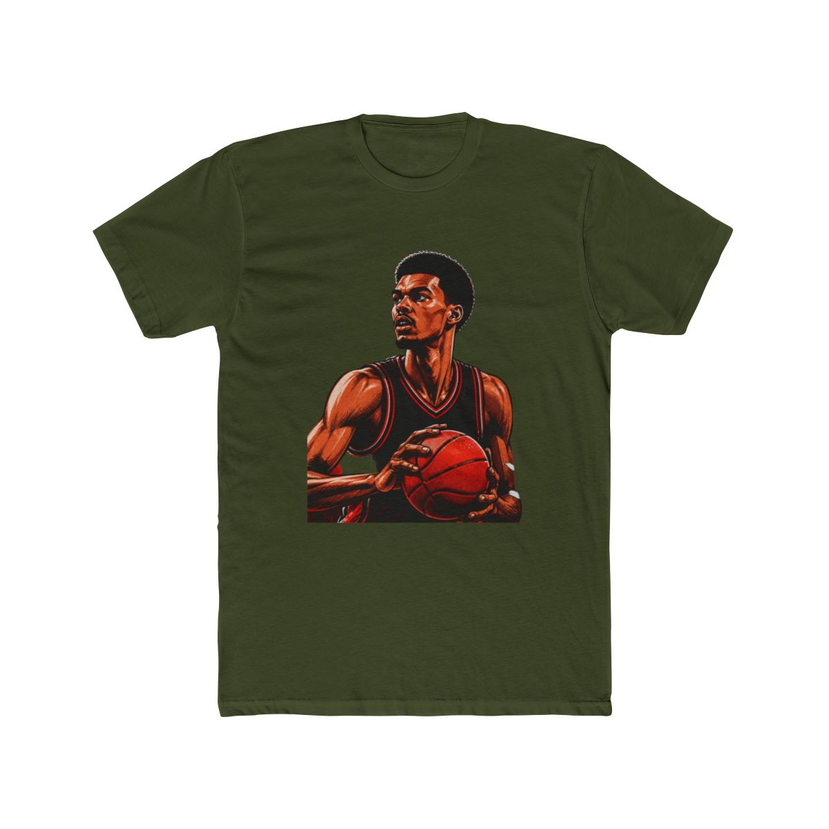 Victor Wembanyama Portrait T Shirt - alternate angle 5, merchandise
