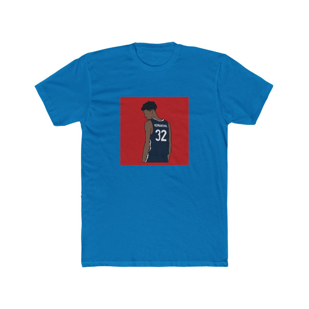 Victor Wembanyama Back-To T Shirt - alternate angle 5, merchandise