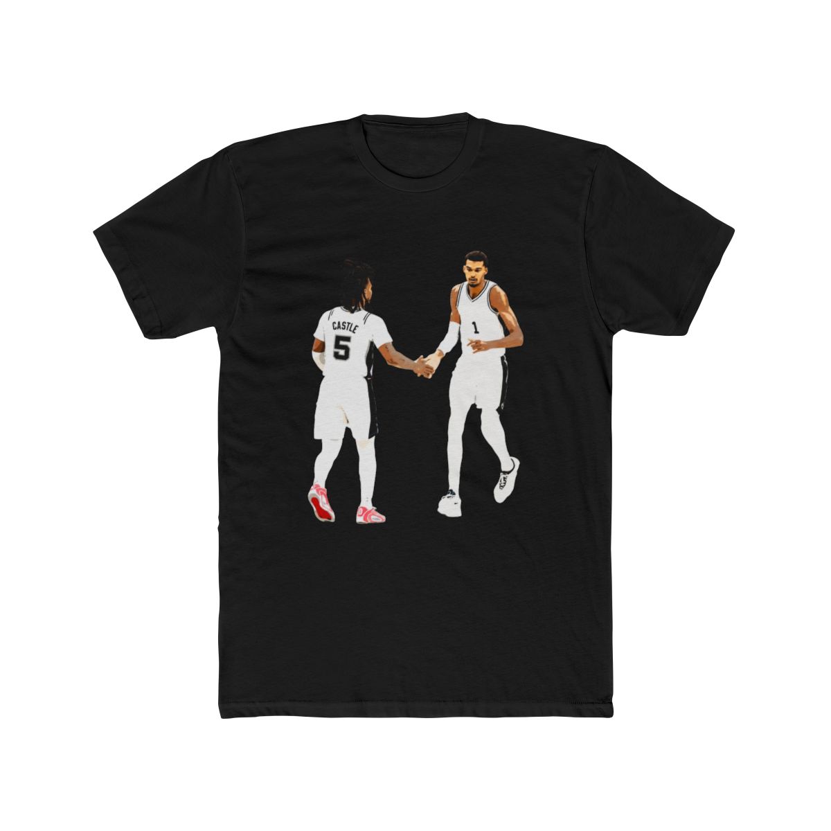 Stephon Castle & Victor Wembanyama T Shirt - alternate angle 5, merchandise