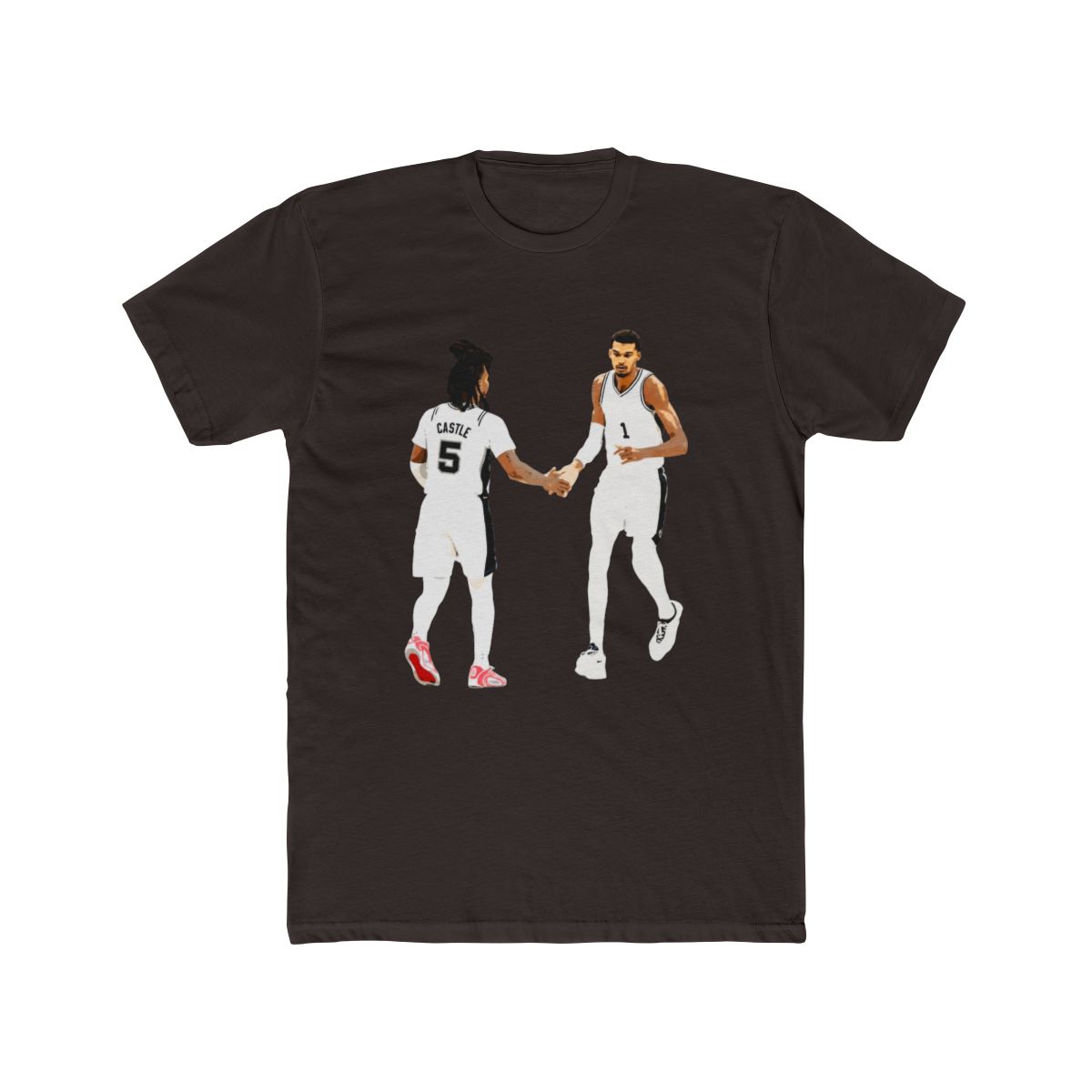 Stephon Castle & Victor Wembanyama T Shirt - alternate angle 4, merchandise