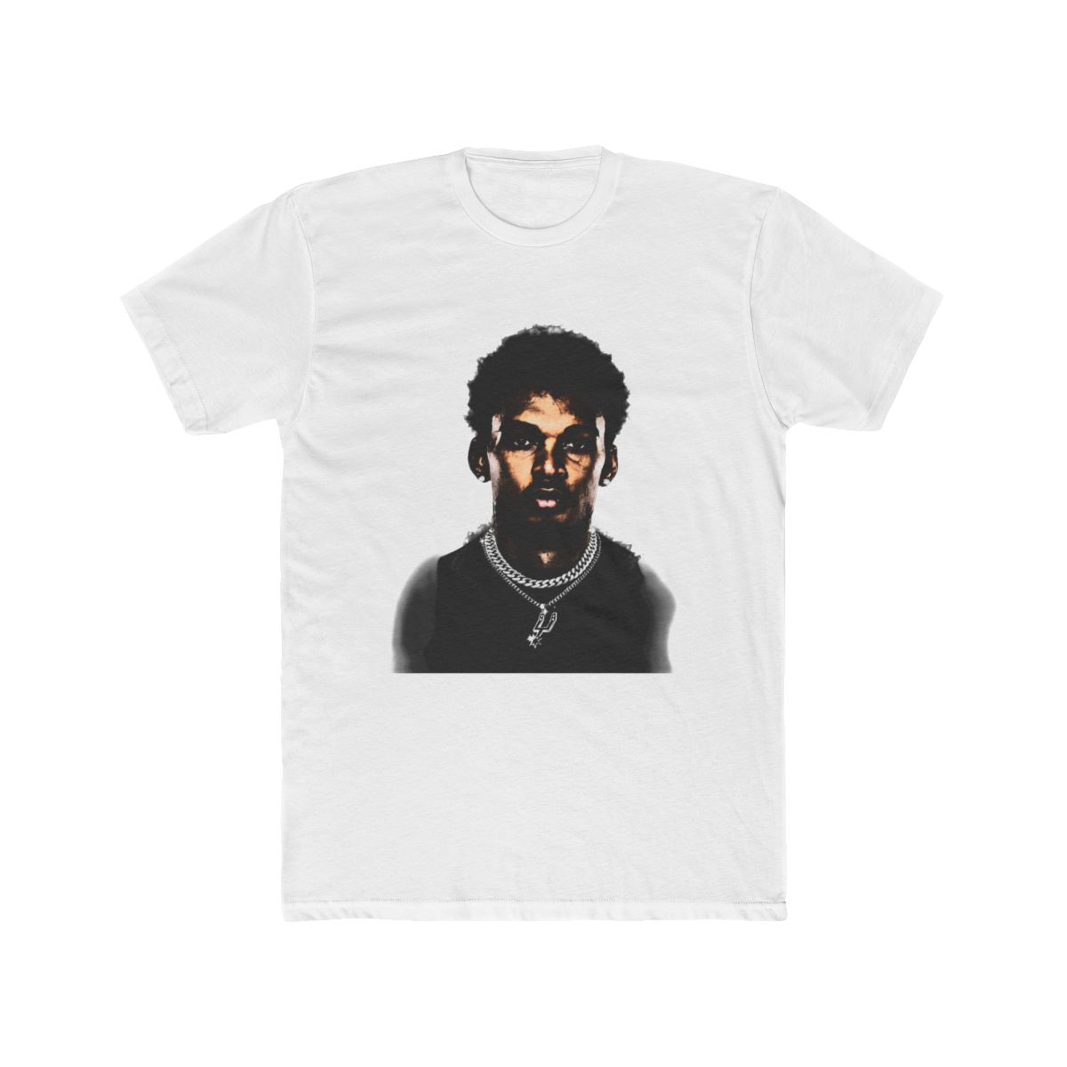 Victor Wembanyama Big Face Bling T Shirt - alternate angle 5, merchandise