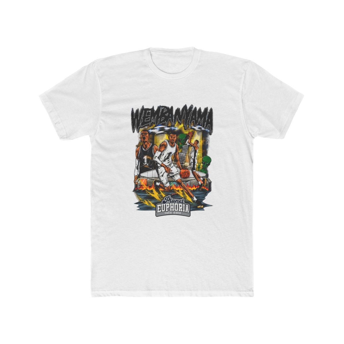 Victor Wembanyama San Antonio Collage T Shirt