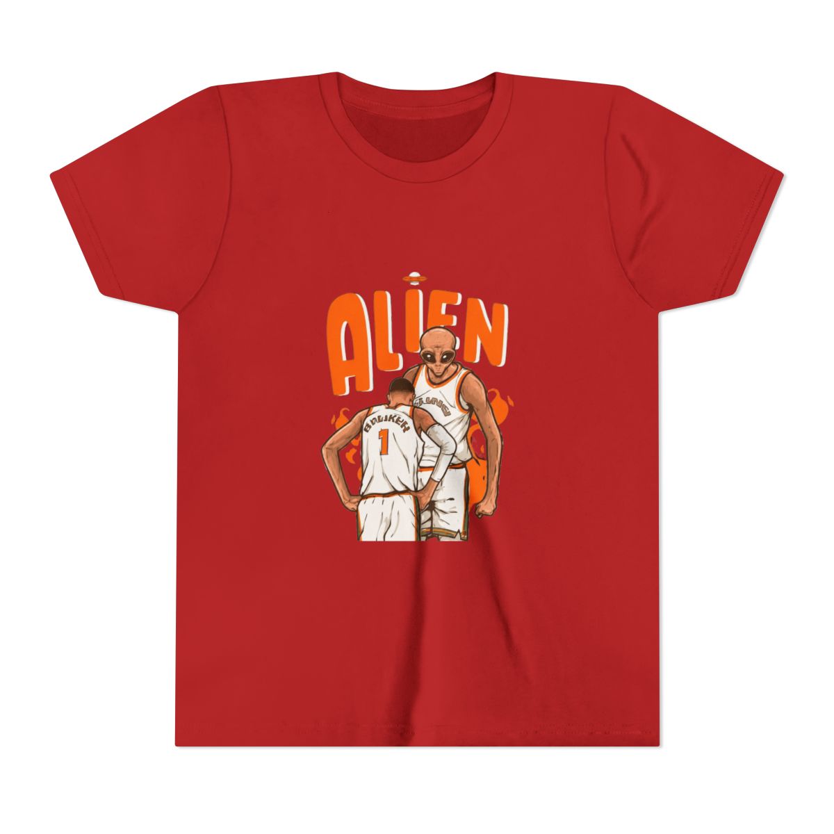 Victor Wembanyama Alien Cartoon Kids T Shirt