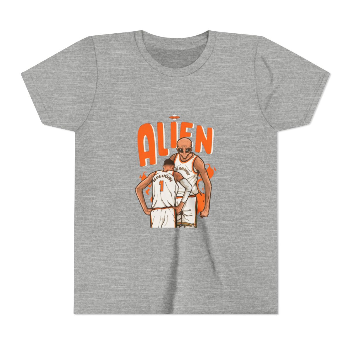 Victor Wembanyama Alien Cartoon Kids T Shirt - alternate angle 3, merchandise
