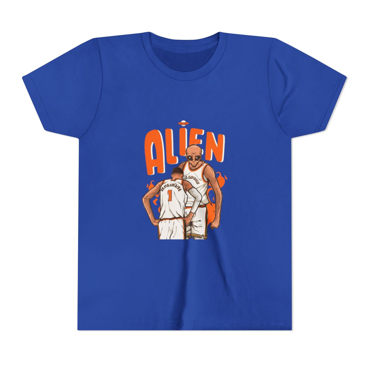 Victor Wembanyama Alien Cartoon Kids T Shirt - alternate angle 4, merchandise