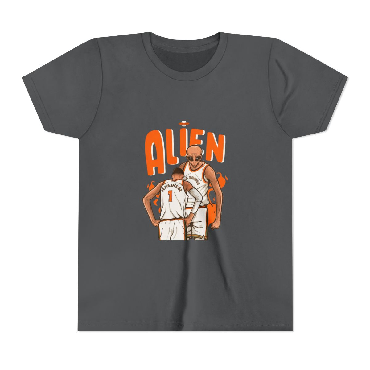 Victor Wembanyama Alien Cartoon Kids T Shirt - alternate angle 5, merchandise