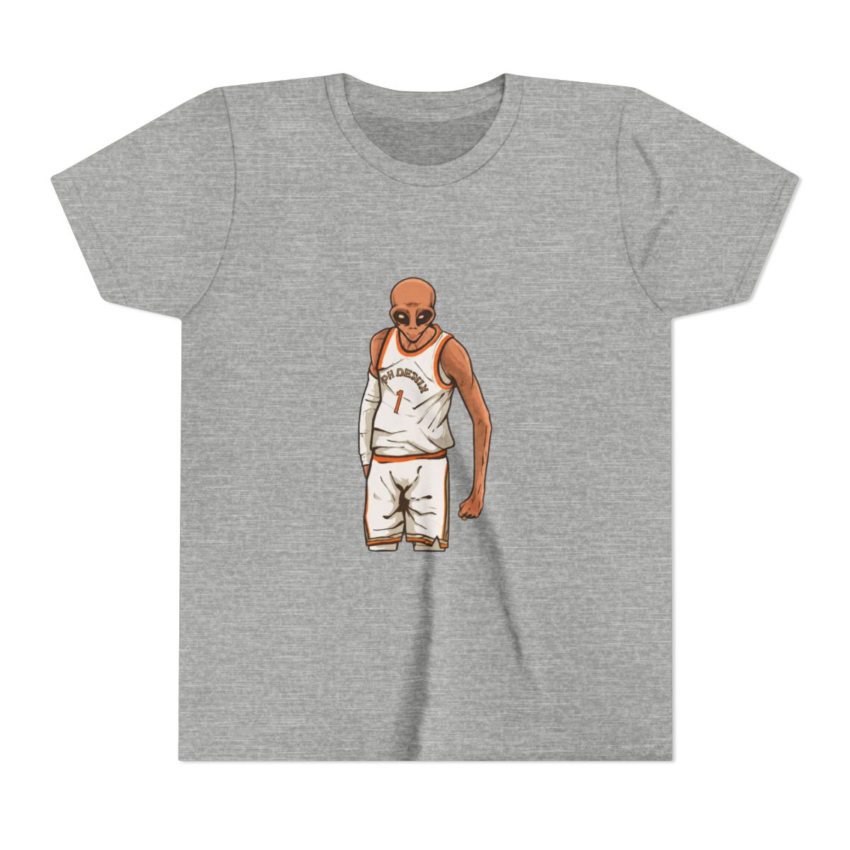 Victor Wembanyama Alien Celebration Kids T Shirt - alternate angle 3, merchandise