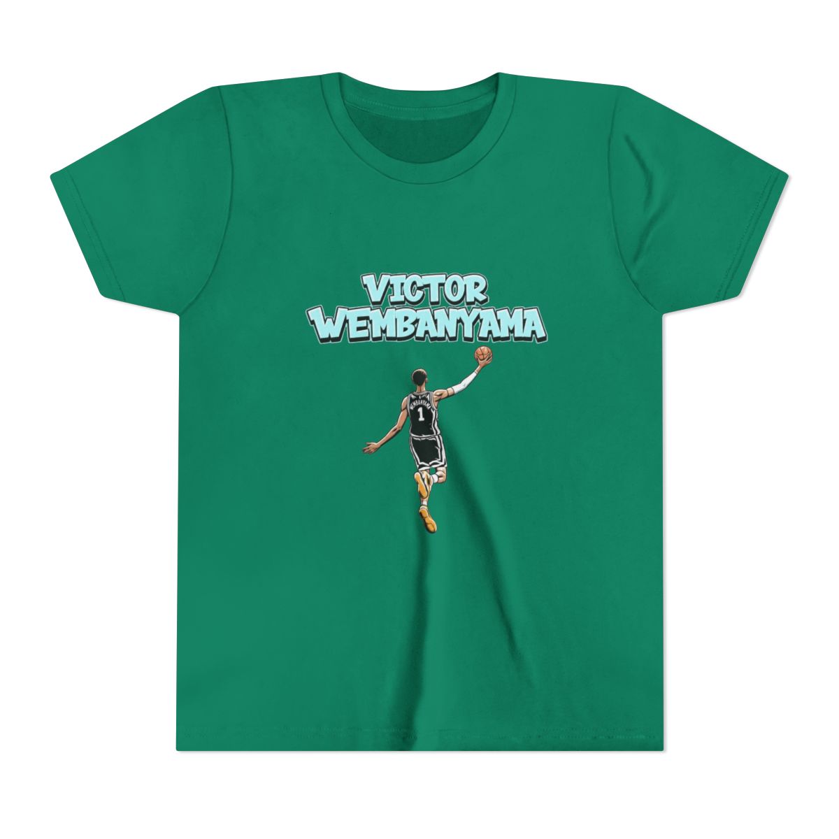 VICTOR WEMBANYAMA BASKETBALL FRENCH PLAYER (Kids) - alternate angle 4, merchandise