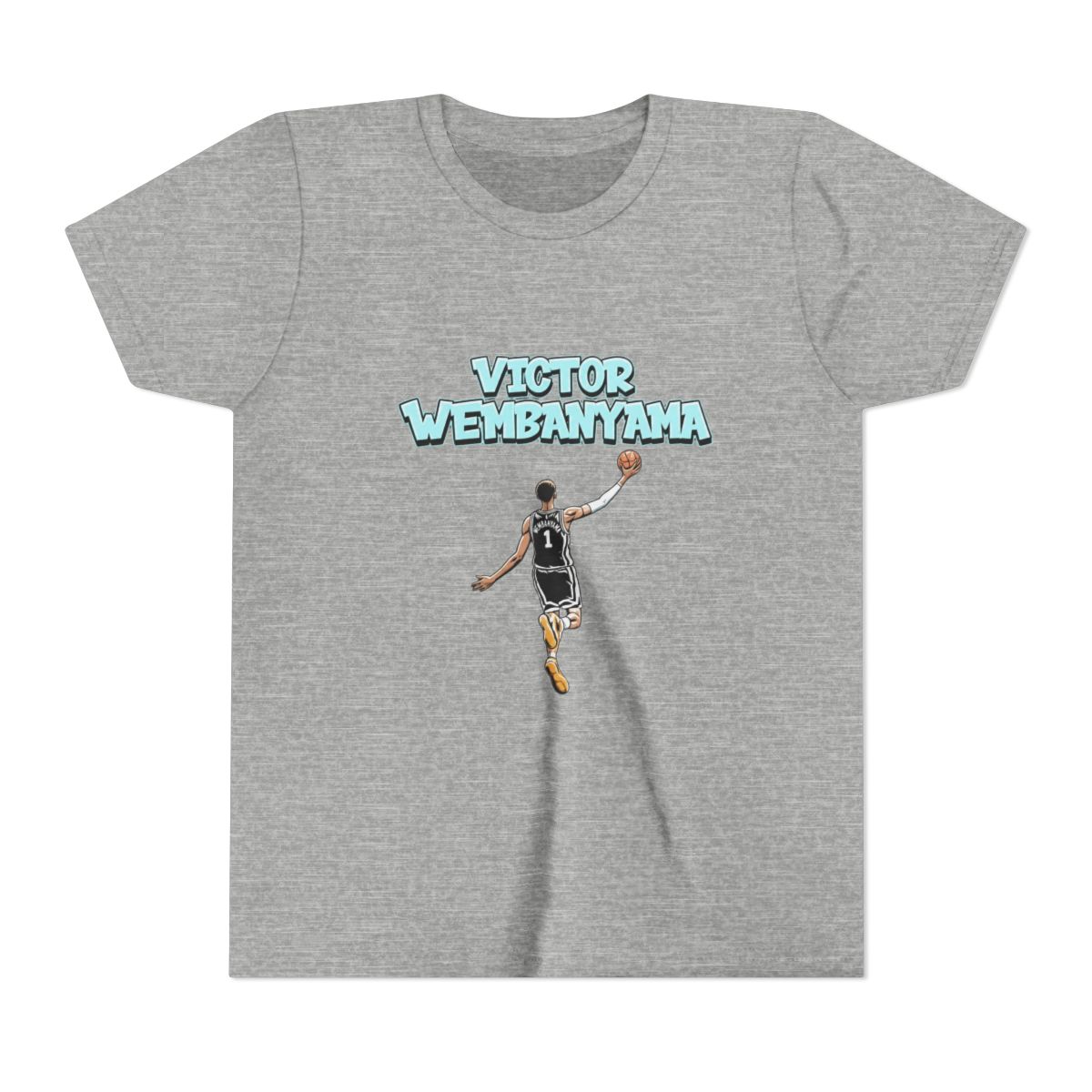 VICTOR WEMBANYAMA BASKETBALL FRENCH PLAYER (Kids) - alternate angle 5, merchandise