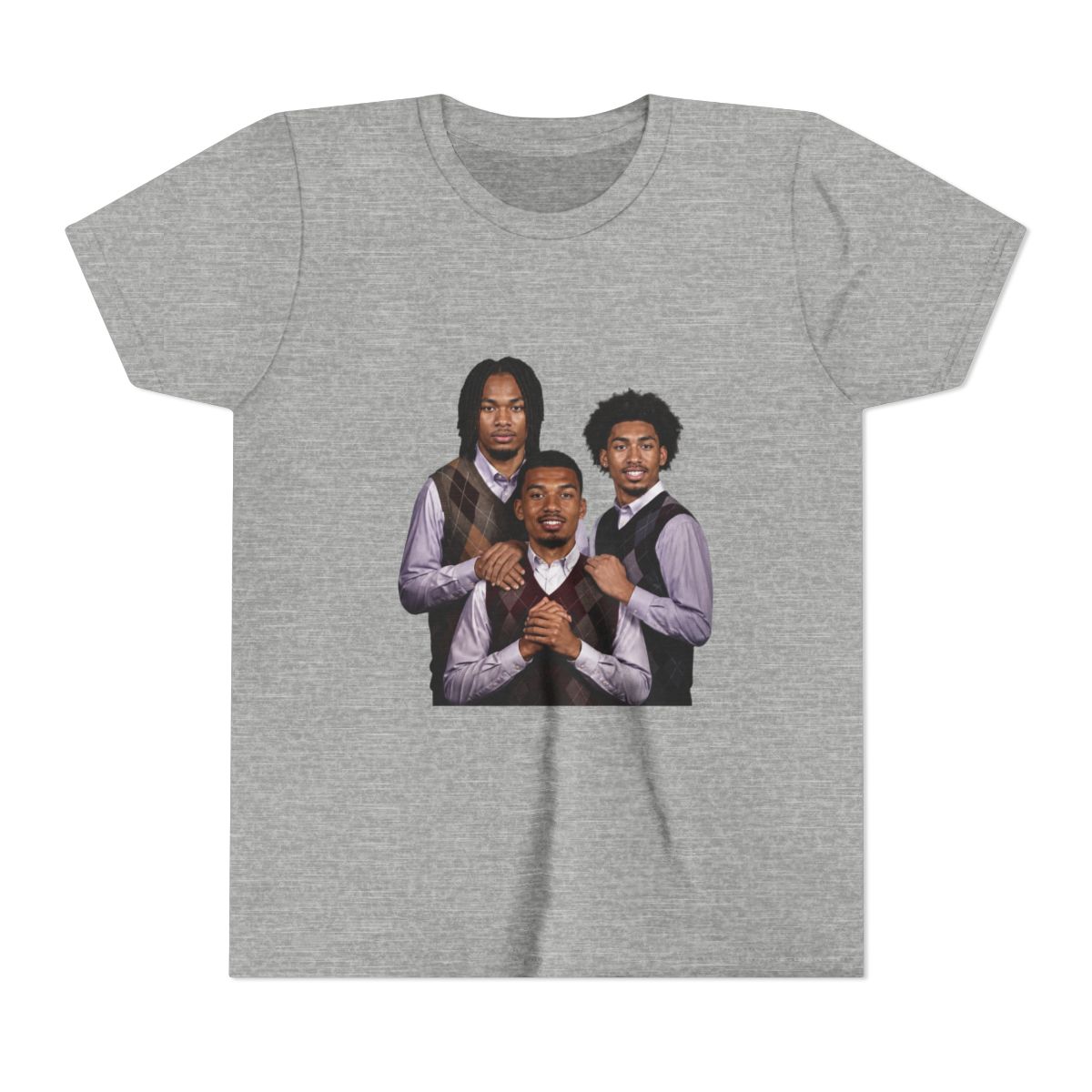 Victor Wembanyama Dylan Harper Stephon Castle Basketball, San Antonio Step Brothers T Shirt (Kids)