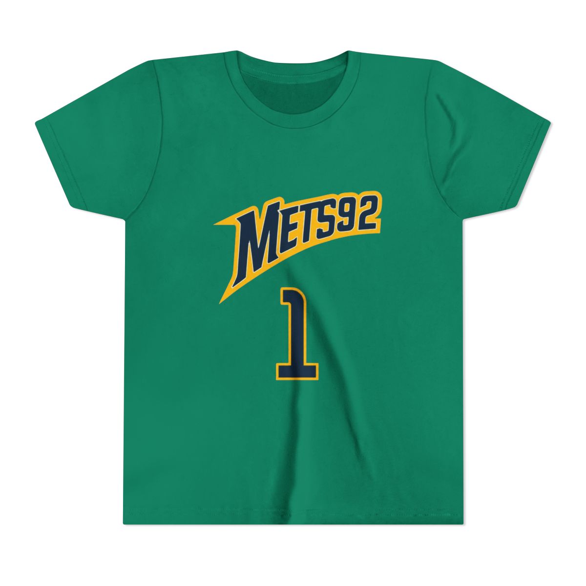 Victor Wembanyama METS92 Jersey (Front/Back) Kids T Shirt - alternate angle 2, merchandise