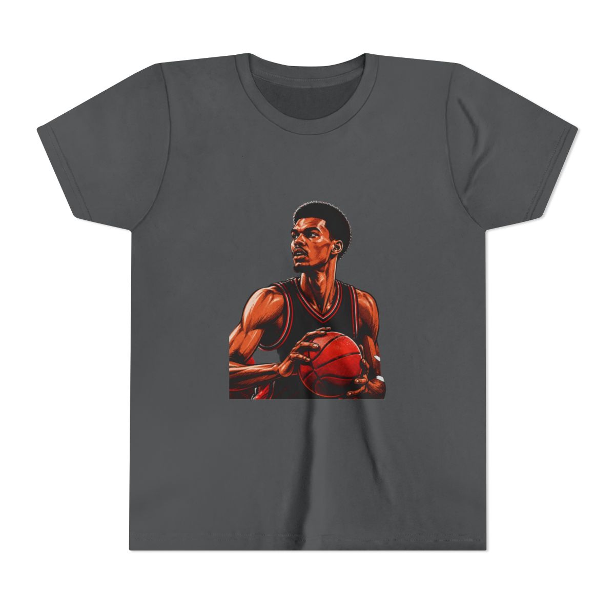 Victor Wembanyama Portrait Kids T Shirt - alternate angle 5, merchandise